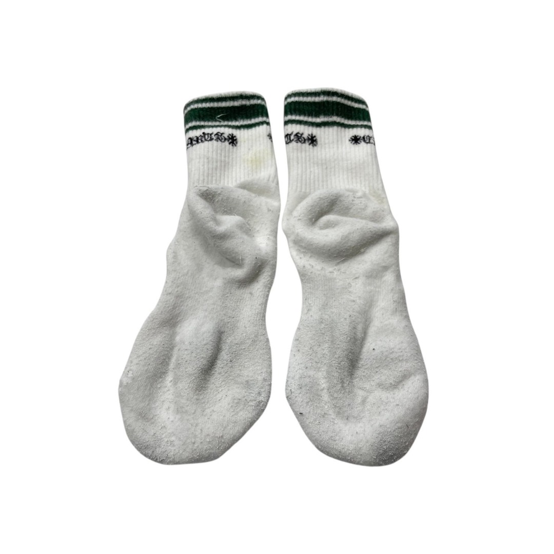 クロムハーツ 靴下 ソックス ダークグリーン グリーン（緑）系 CHROME