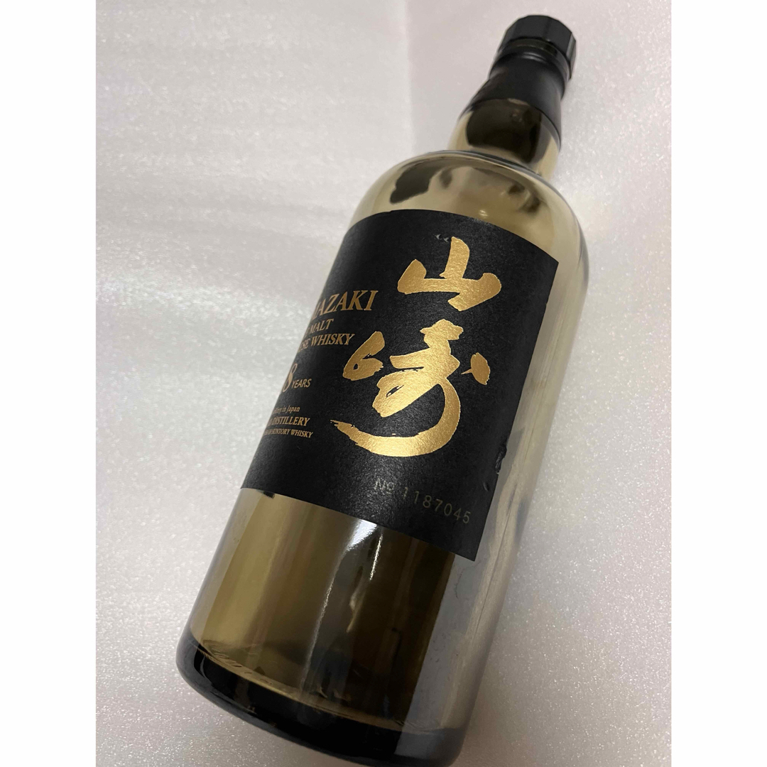 山崎18年 空瓶 山崎 18年空瓶 空き瓶 空箱 1セット