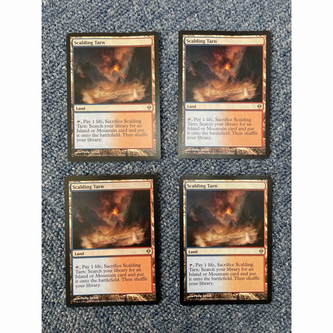 沸騰する小湖 英語版 foilゼンディカーエクスペディション4枚 MTG 沸騰