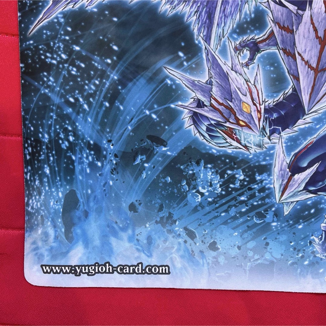トリシューラ プレイマット 遊戯王 氷結界の龍トリシューラ プレイ