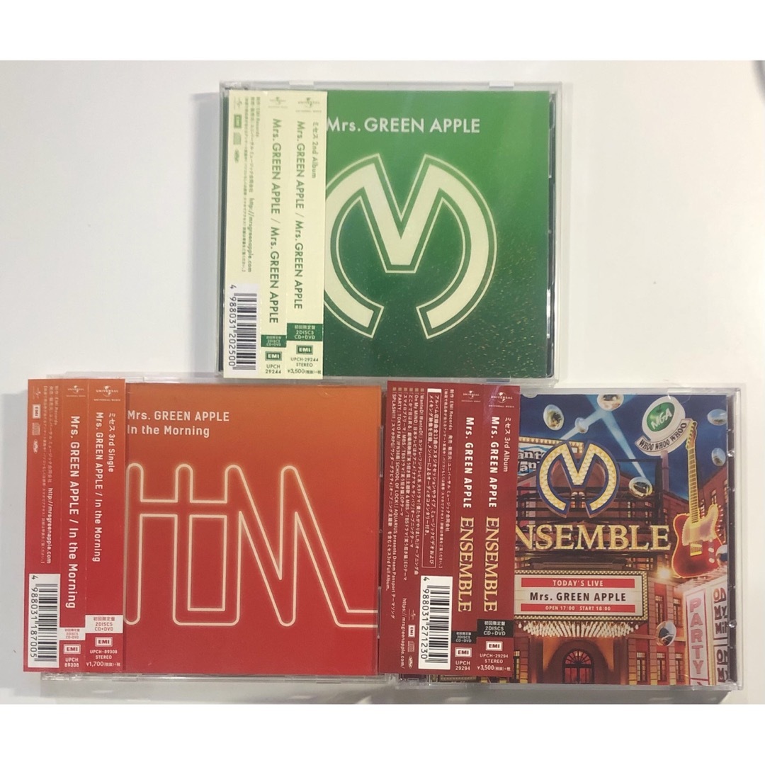 正規品 ミセスグリーンアップル 2ndアルバム 初回限定盤 CD+DVD 帯付き