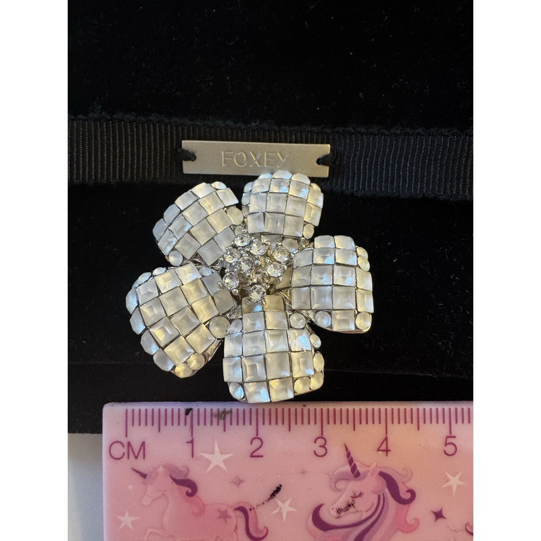 新品】FOXEY ブローチ 定価33000