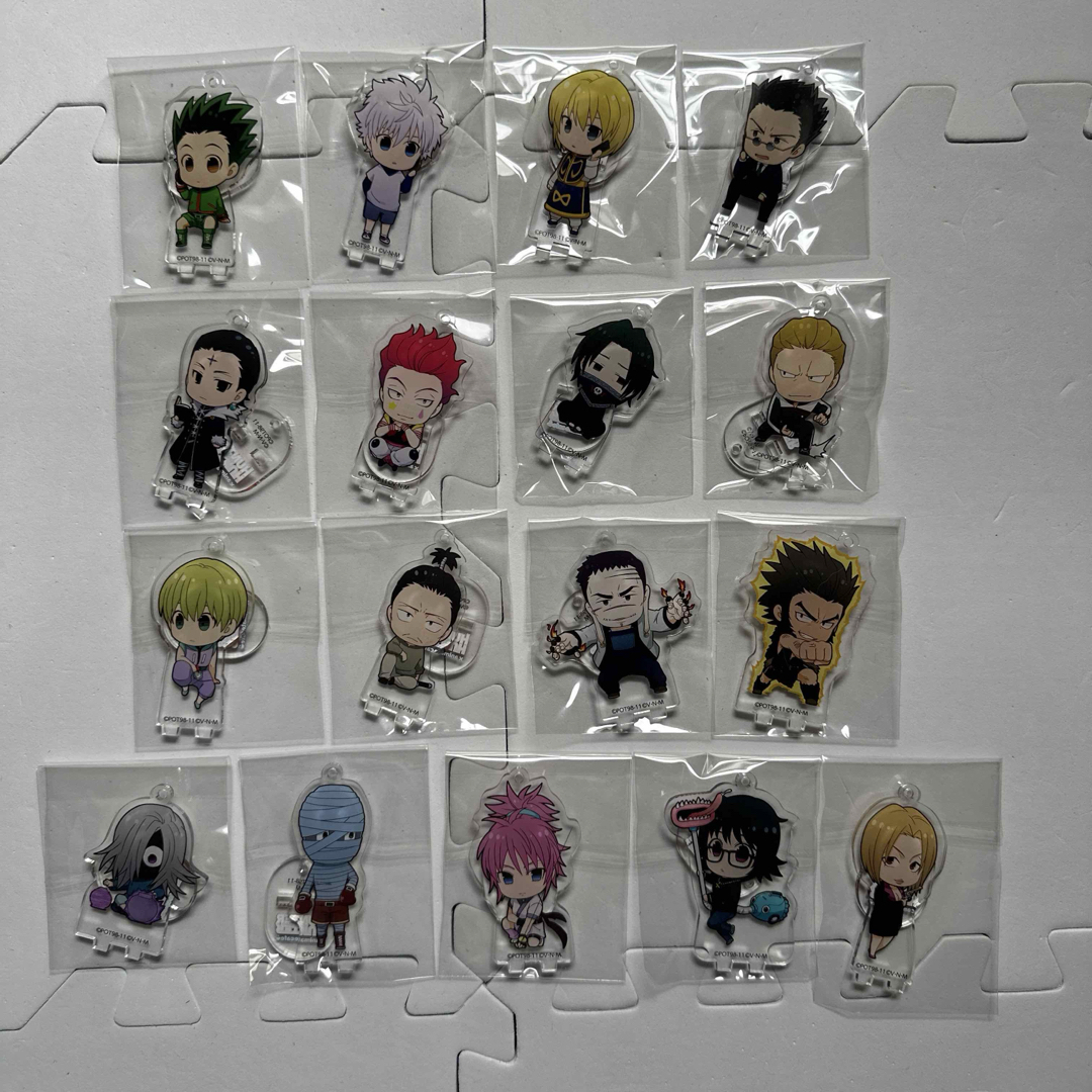 最も安い 17種 ハンターハンター アクリルスタンド アニメイトカフェ