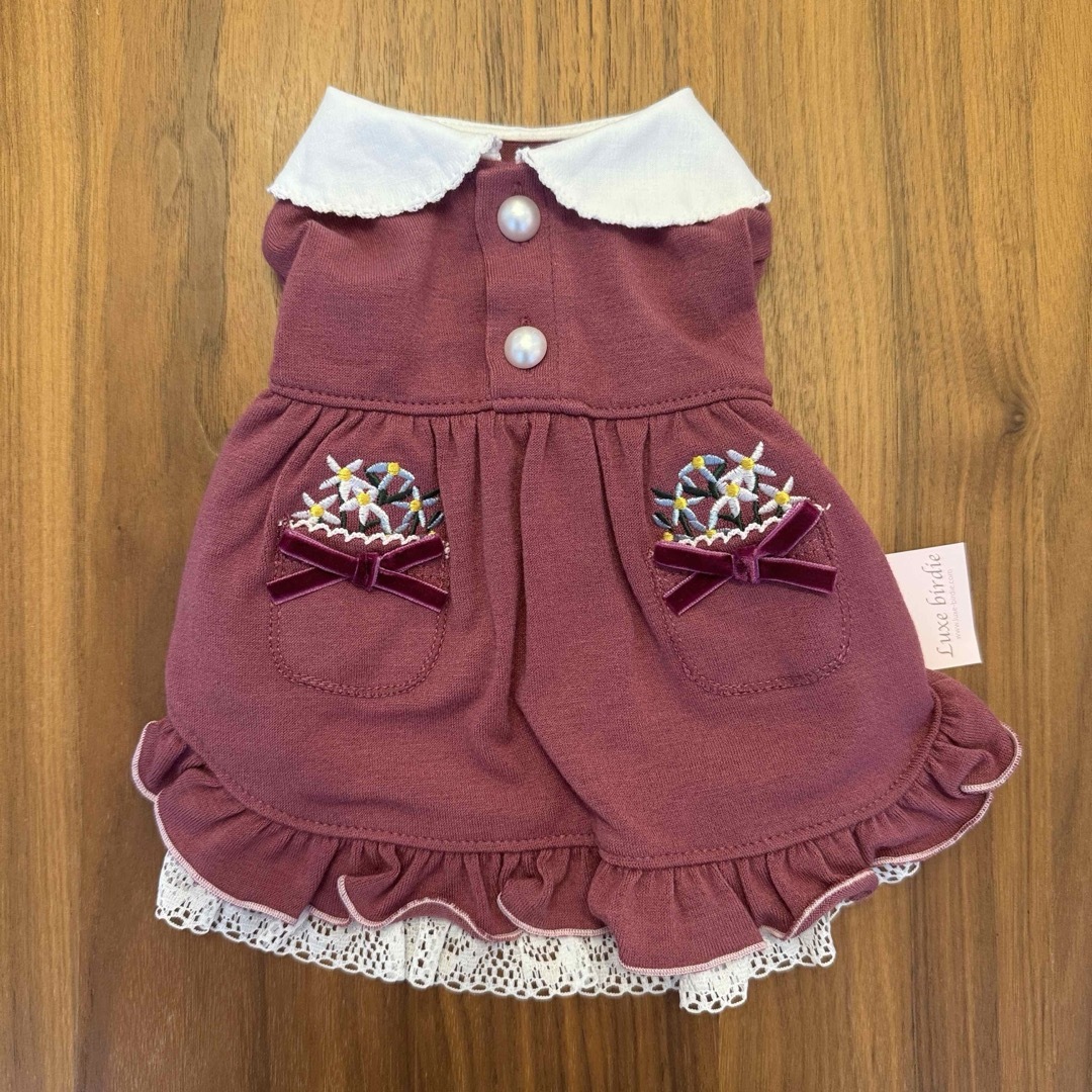 Luxe birdie リュクスバーディー 新品タグ付きロマンヌワンピース S