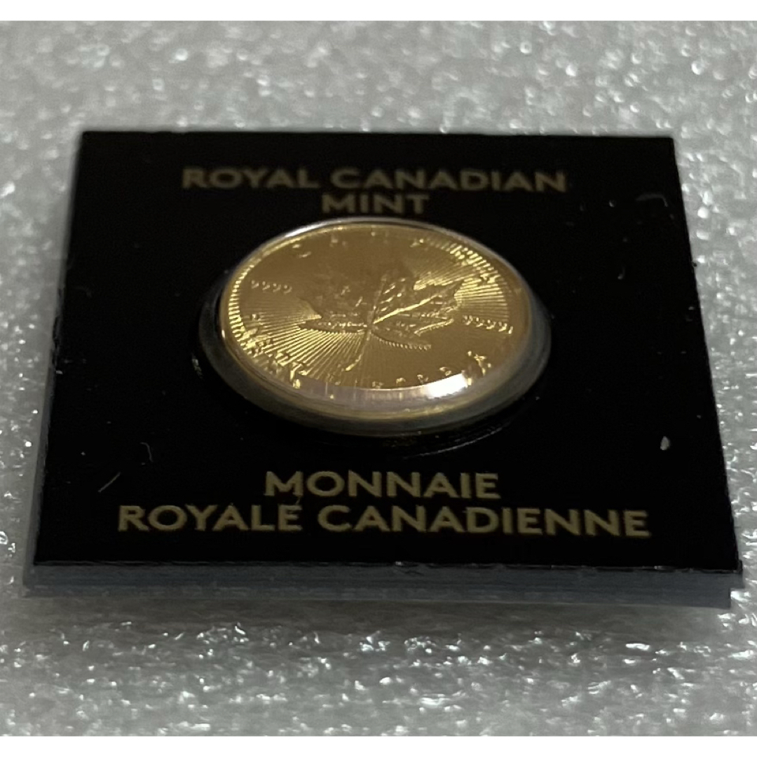 銀貨】2011年 カナダ メイプルリーフ 銀貨 1オンス 保証書・カプセル