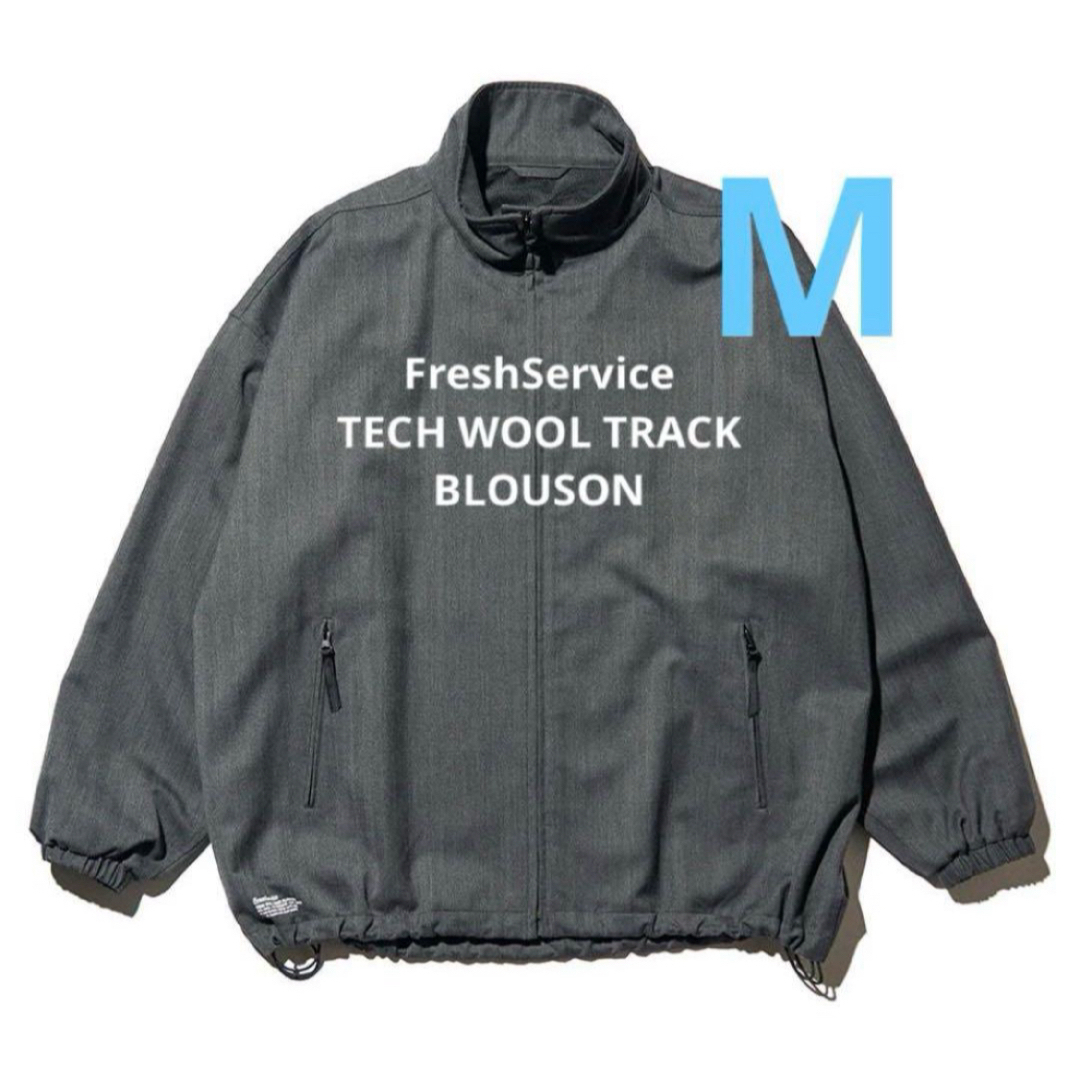 Fresh Service】Tech Wool Track Blouson M 【Fresh Service】Tech