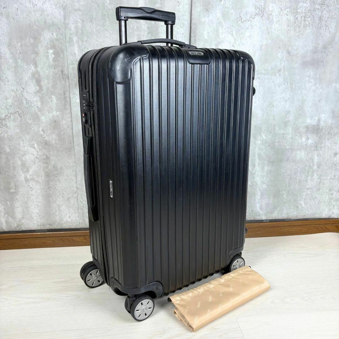 リモワサルサビジネストローリー27L 4輪マットブラックTSAロック
