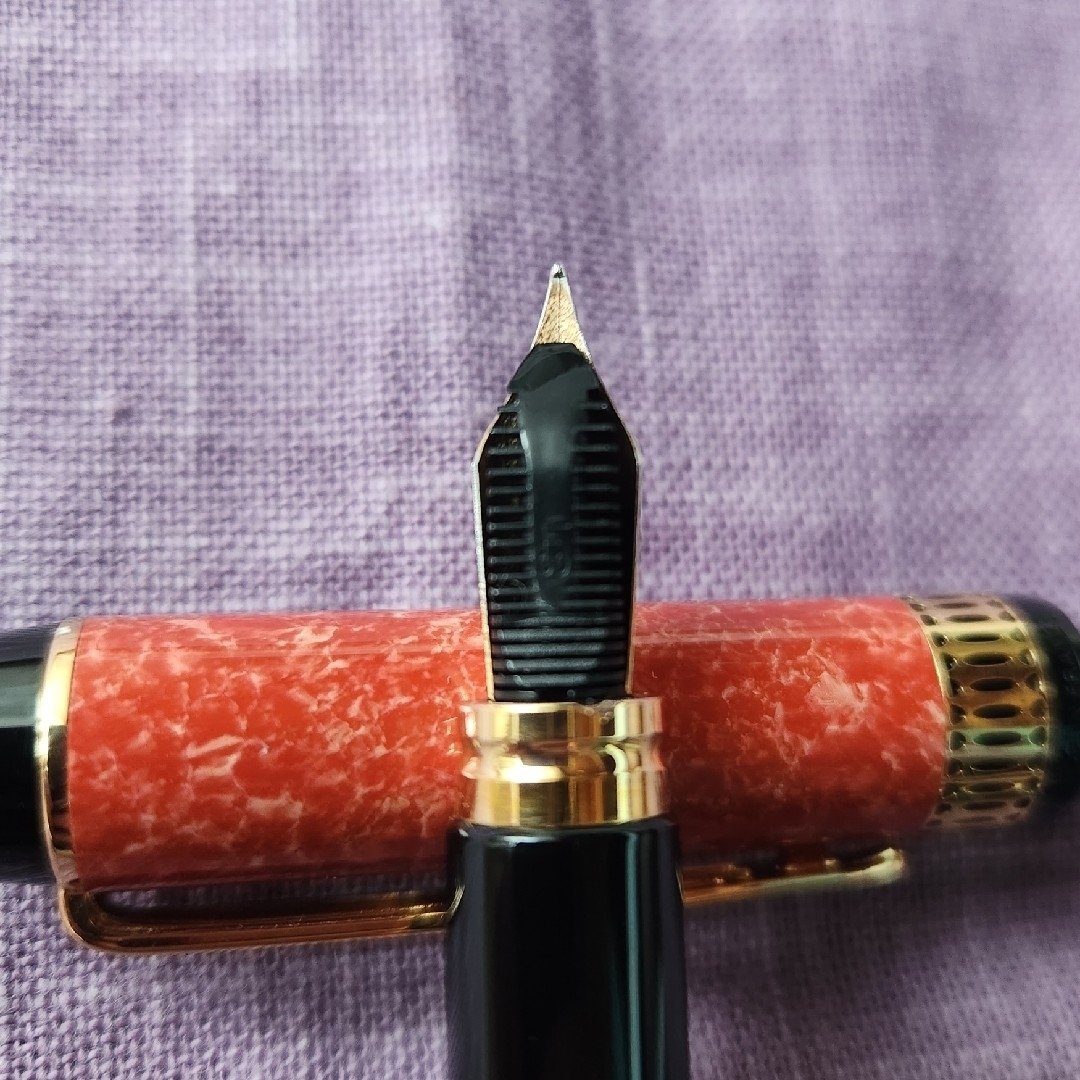 Waterman - ウォーターマン ル・マン100 コーラルレッド 万年筆 18K F