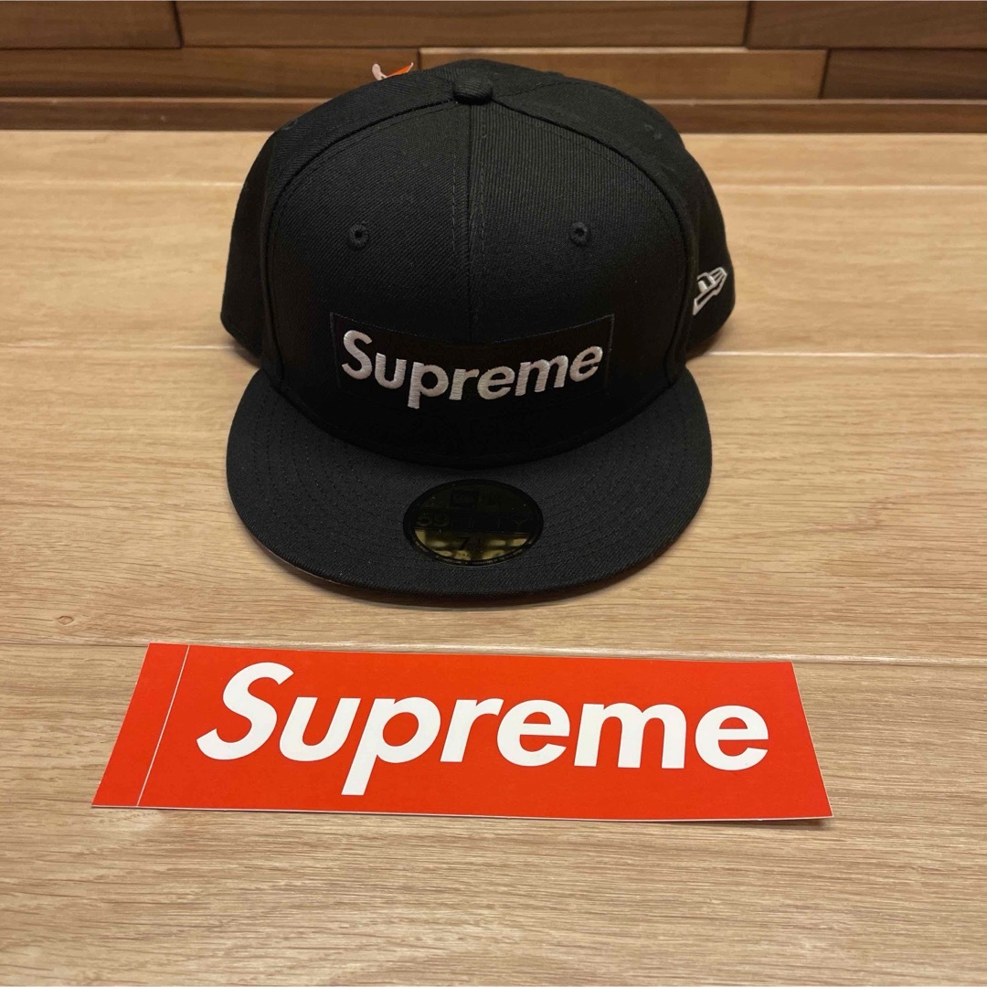 Supreme 59FIFTY キャップ 7 1/2 黒