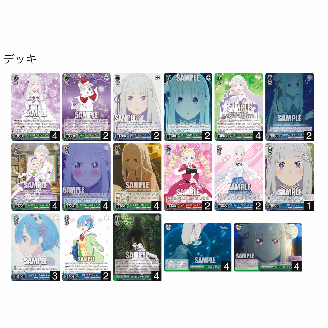 リゼロ8門 デッキ+その他パーツ付き リゼロ 8門 デッキ ヴァイス