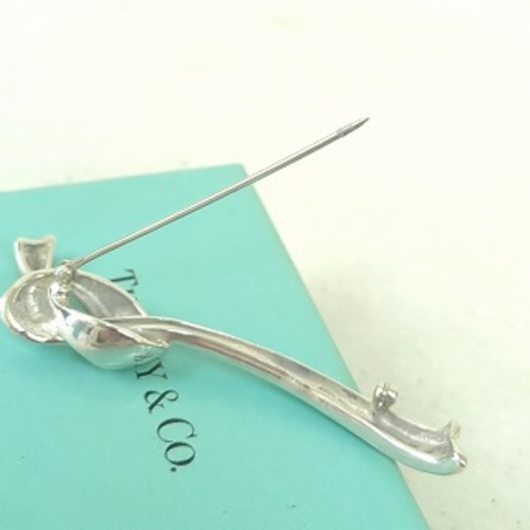 TIFFANY＆Co. ティファニー ブローチ リボンモチーフ SV925