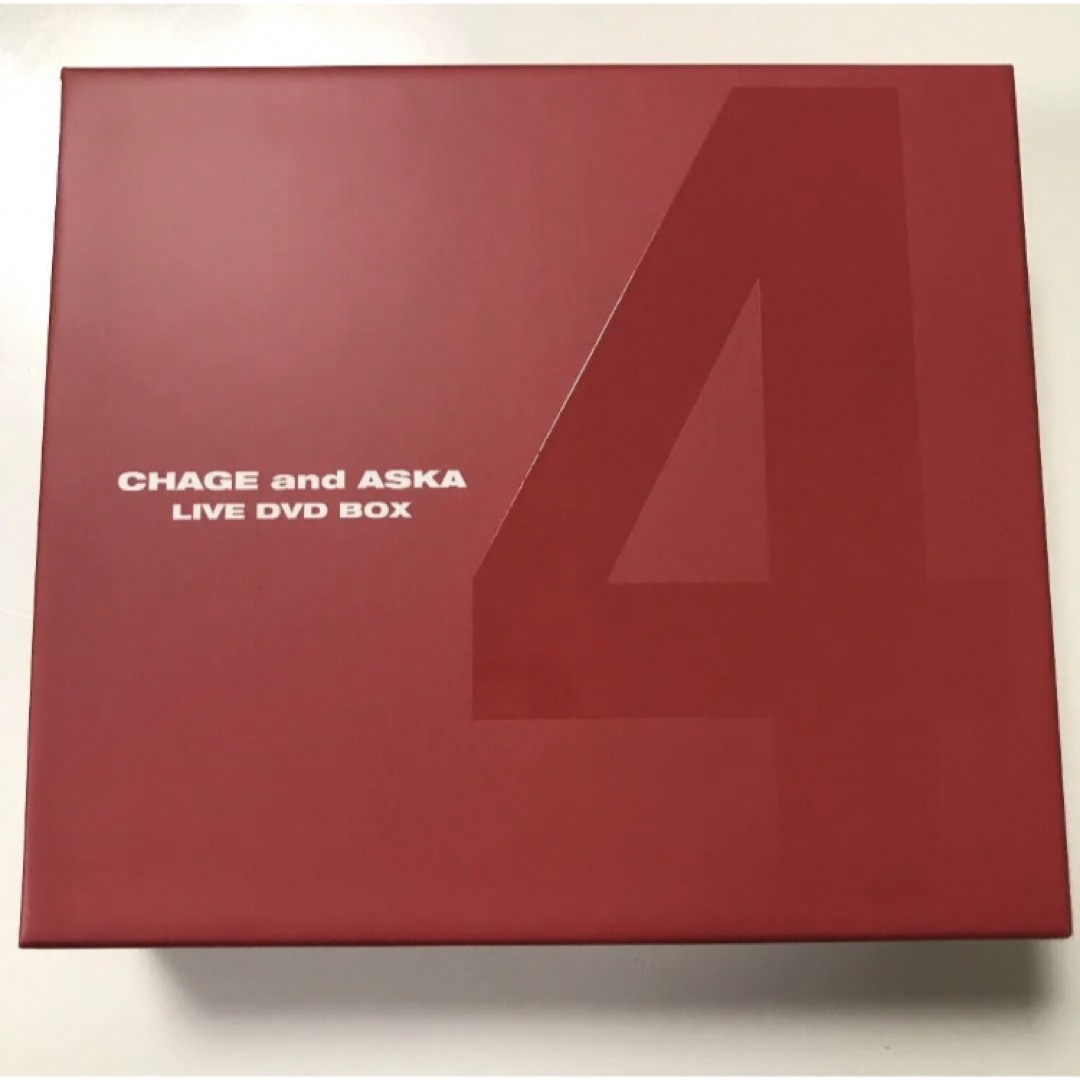ミュージック CHAGE&ASKA LIVE DVD BOX 4 DVD］CHAGE and ASKA LIVE