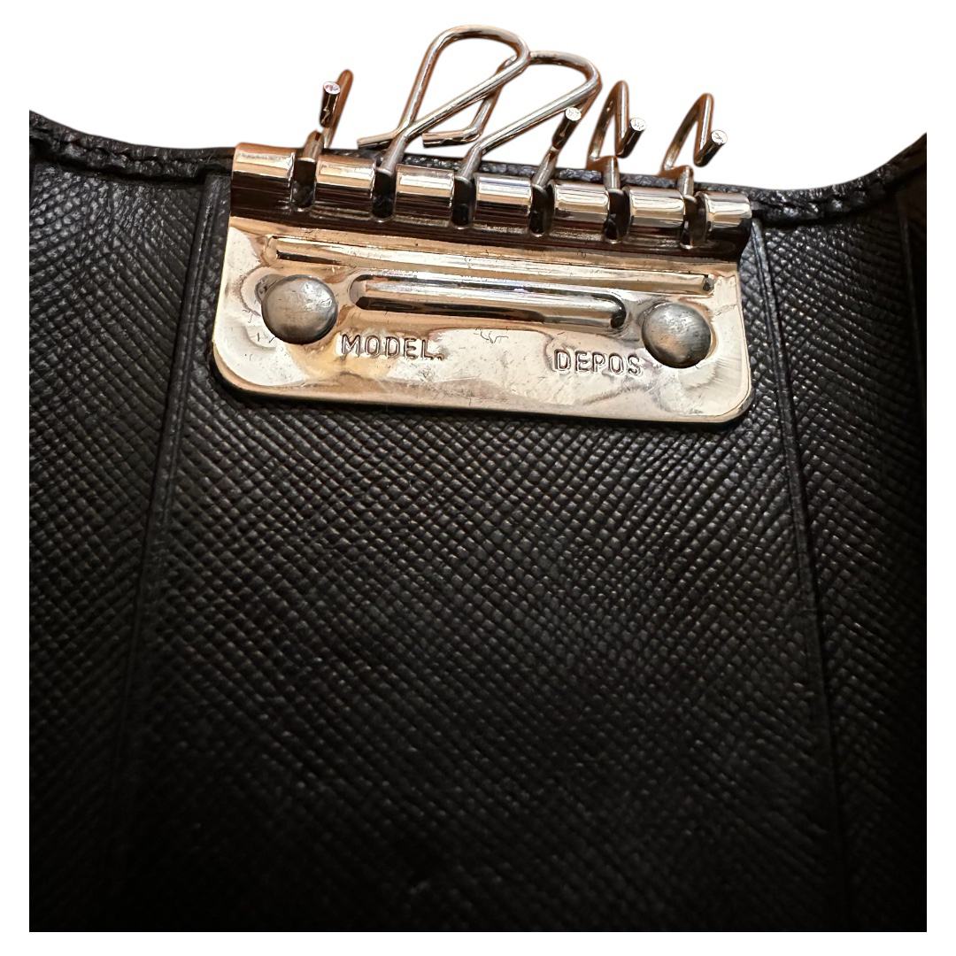 PRADA 6連 キーケース ブラック ナイロン 美品 極美品 PRADA プラダ