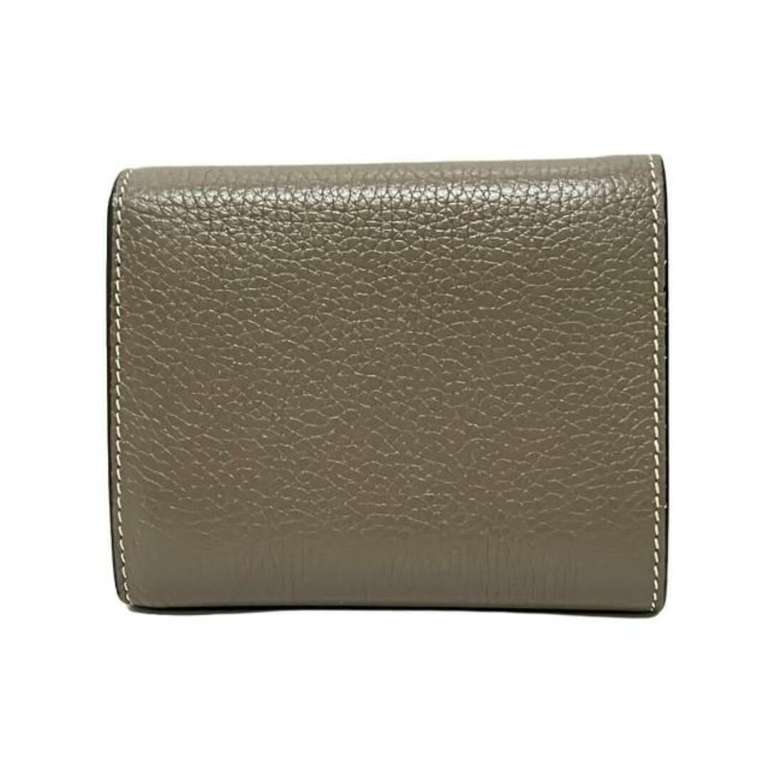 CELINE(セリーヌ) 3つ折り財布 - グレー レザー CELINE グレー レザー