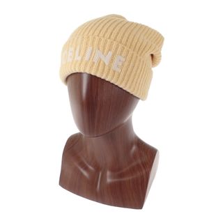 新品未使用】CELINE セリーヌ ニット帽 ベージュ