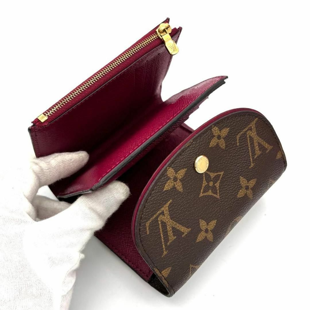 ルイヴィトン モノグラム 卸売 ポルトフォイユ アリアンヌ フューシャ