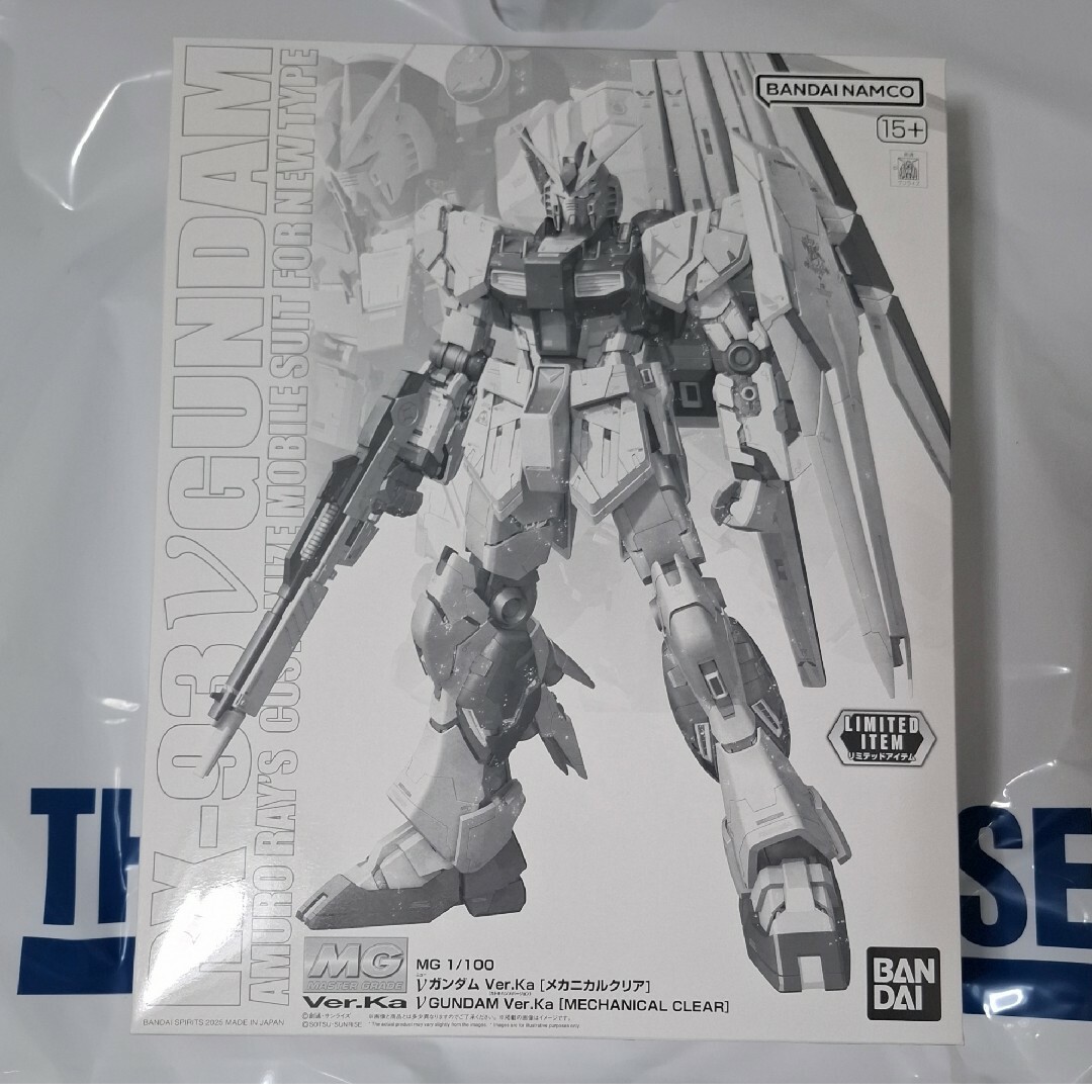 MG 1/100 νガンダム サザビーVer.Ka [メカニカルクリア]