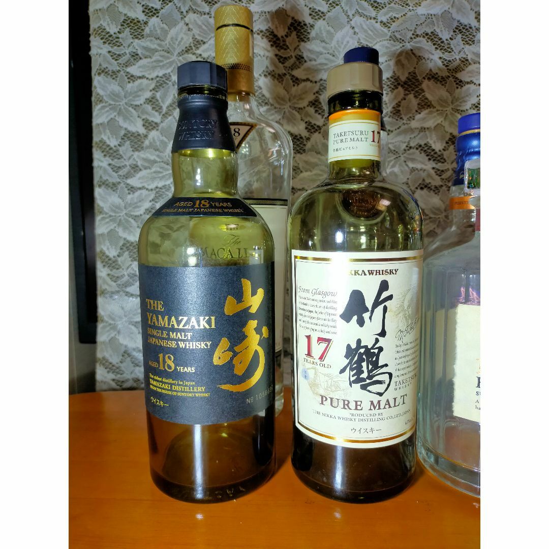 353【空き瓶】ウィスキー 8本セット