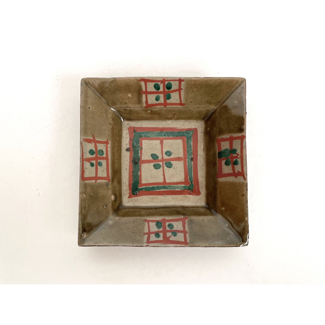 民藝/濱田庄司/黍絵饅頭皿/5点セット/ 民藝/濱田庄司/黍絵饅頭皿/5点