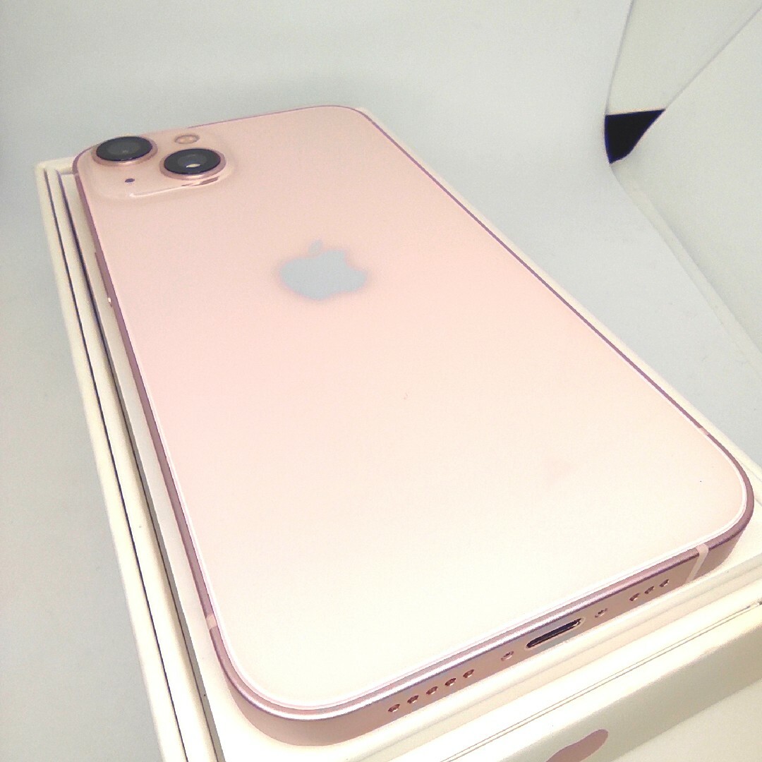 美品】iPhone 13 ピンク 純正バッテリー 256GB SIMフリー Apple iPhone