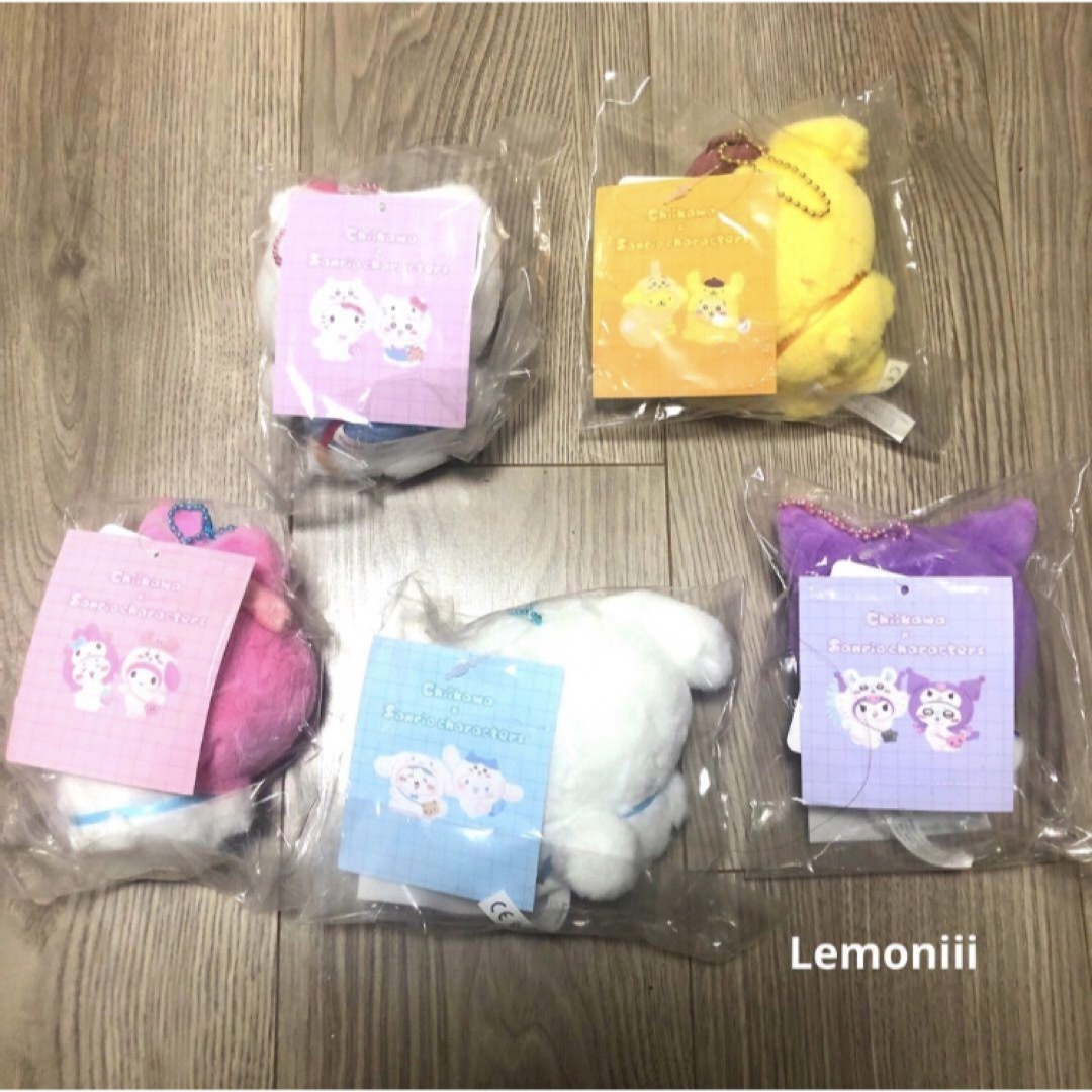 ちいかわ サンリオ マスコット コンプリート ぬいぐるみ コンプ コラボ