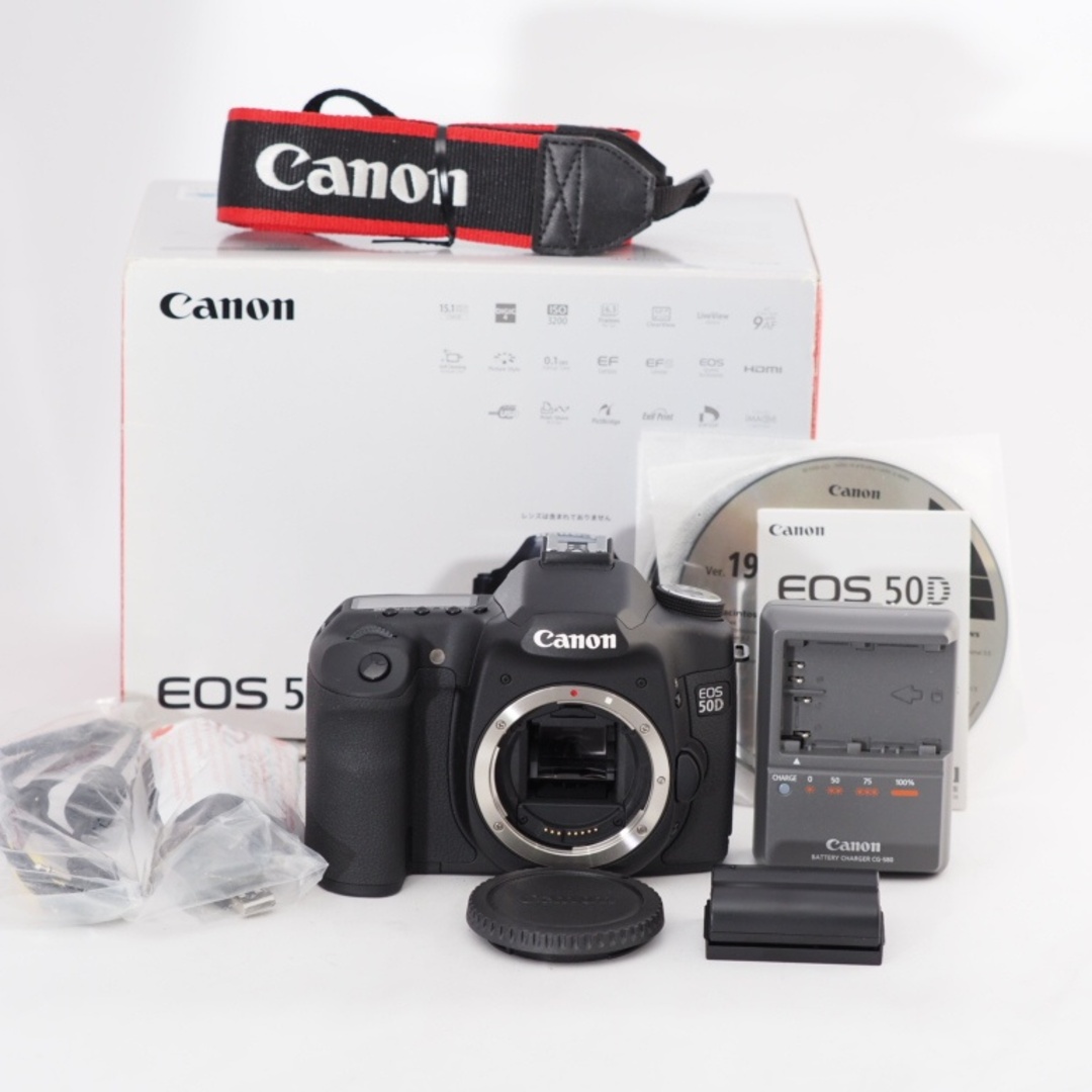 Canon EOSデジタル 本物 50D・ボディ等セット 美品☆Canon キャノン