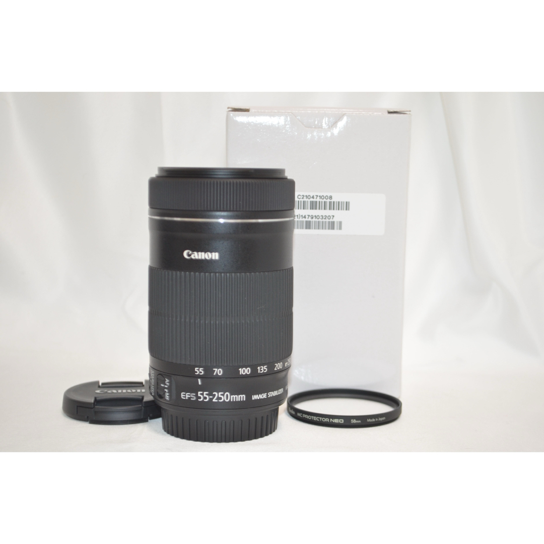 美品❤️超静音レンズ❤️Canon EF-S 55-250mm IS STM Amazon.com
