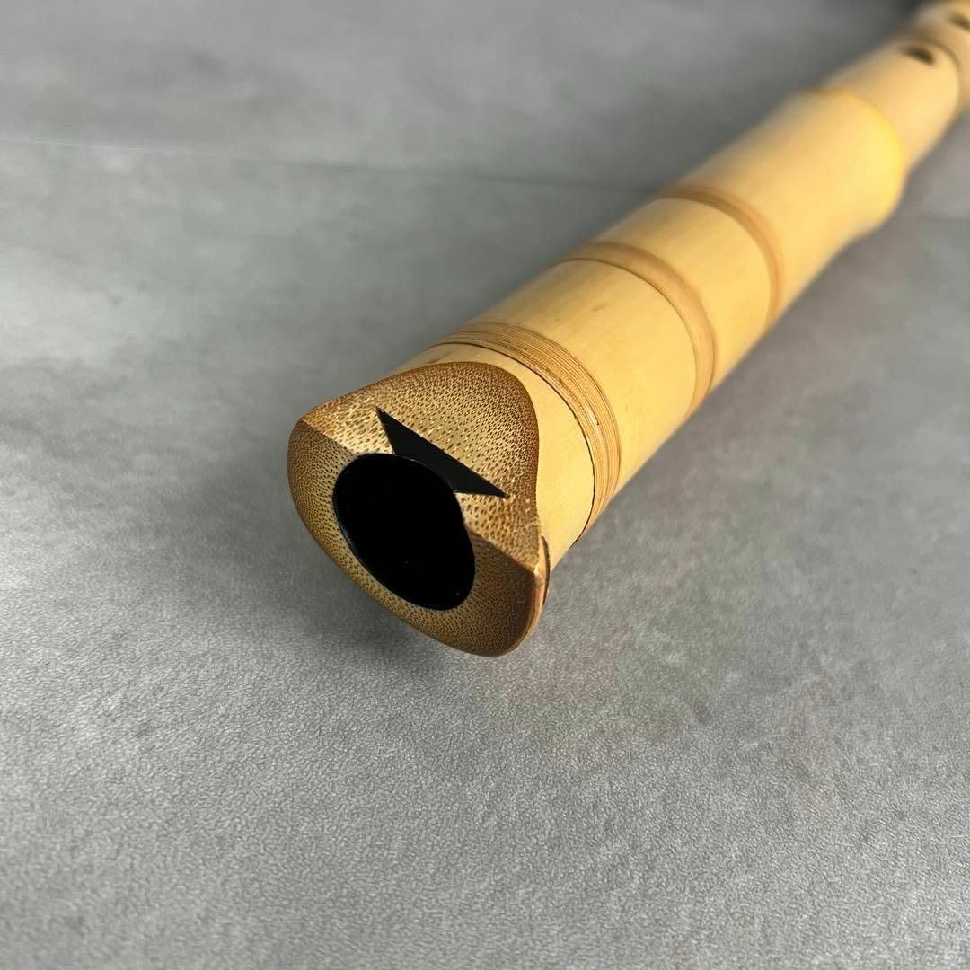 尺八 虎竹銘刻印あり 琴古流 二尺？ 昭和初期