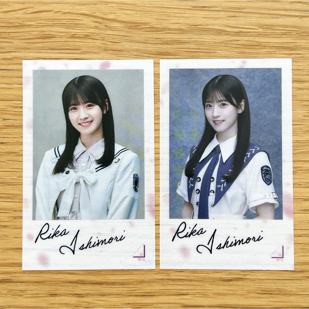 石森璃花 サイン入り櫻坂46 Addiction 秘蔵生写真 石森璃花サイン