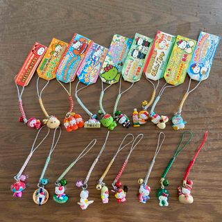ご当地キティなど 20点 まとめ売り セット ストラップ 根付