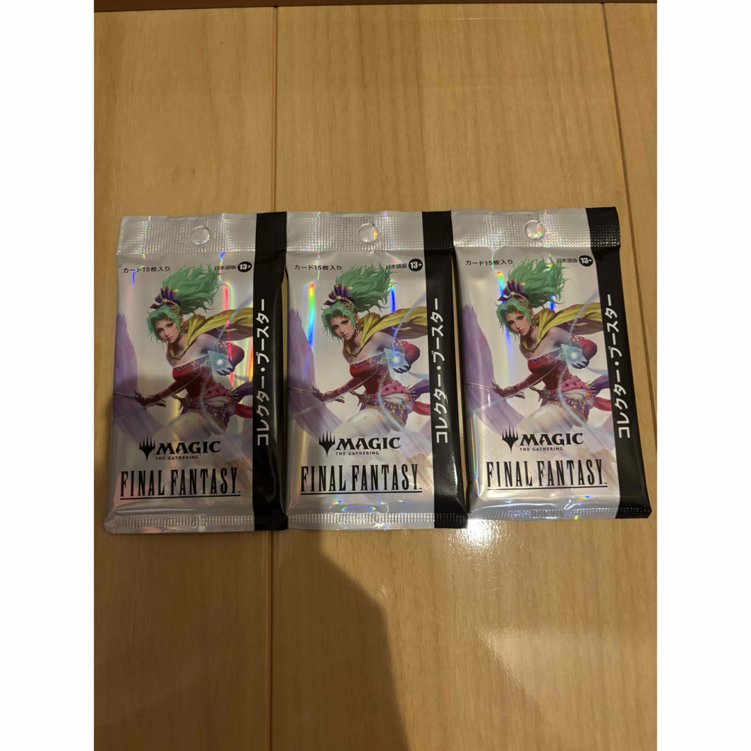 コレクターブースター サンプルパック 3パック ファイナルファンタジー