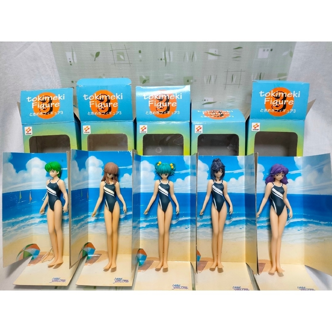 ときめきメモリアル フィギュア スクール水着 コンプ ときめき