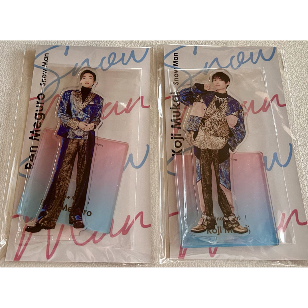 Man 目黒蓮 向井康二 めめこじ アクリルスタンドセット Snow Man
