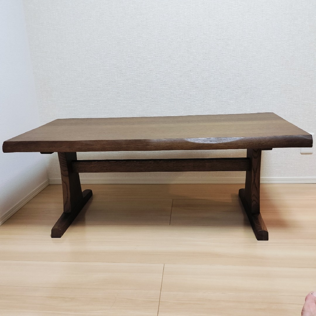 美品 希少】HIDA 飛騨産業 木かげ 無垢センターテーブルリビング送料