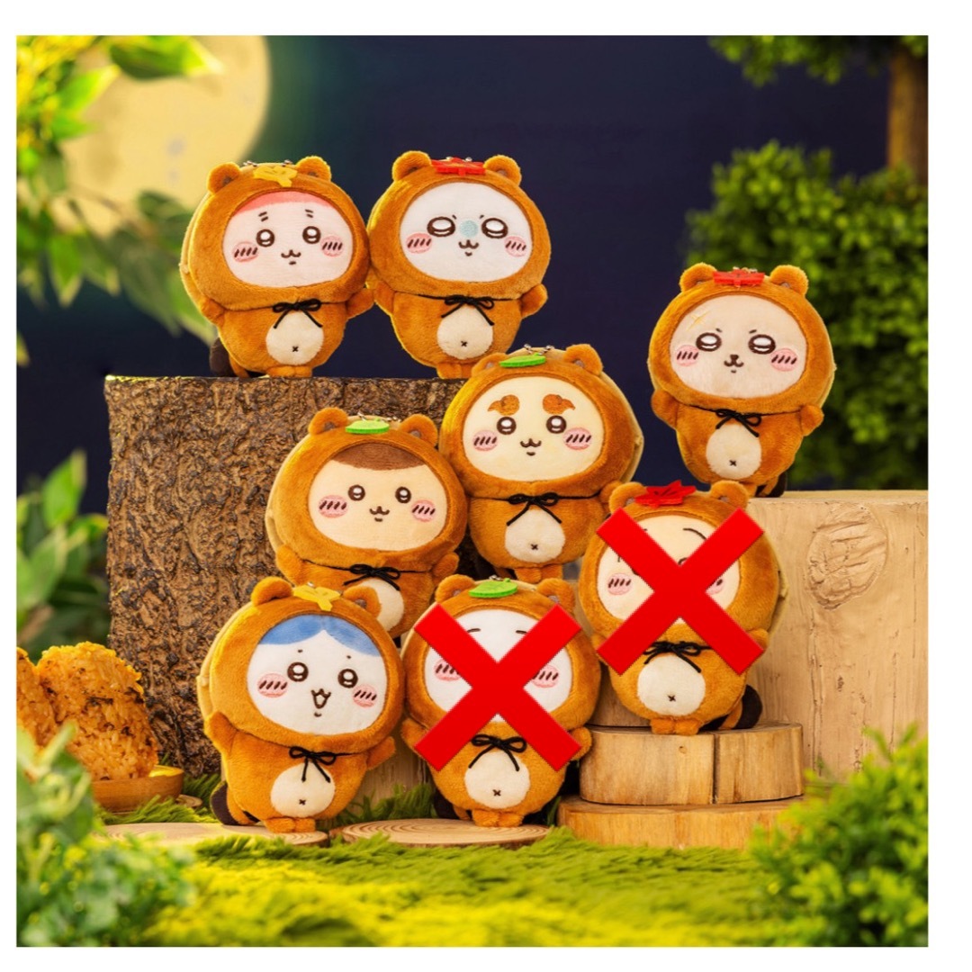 ちいかわくじ たぬきだもんくじ C賞 6種セット売り