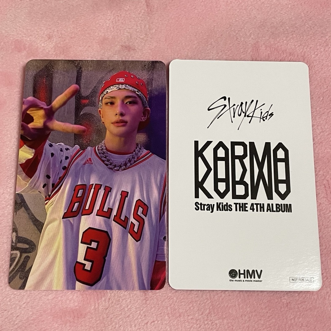 straykids スキズ karma 直筆サイン チェキ ポラ アイエン straykids