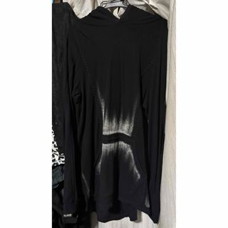 藤井風 黒フーディー XXL 藤井風 LASAパーカーXL LASA パーカー 藤井風