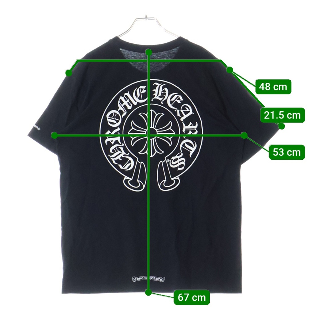 CHROME HEARTS クロムハーツ Horseshoe Tee ホースシューロゴ クルー