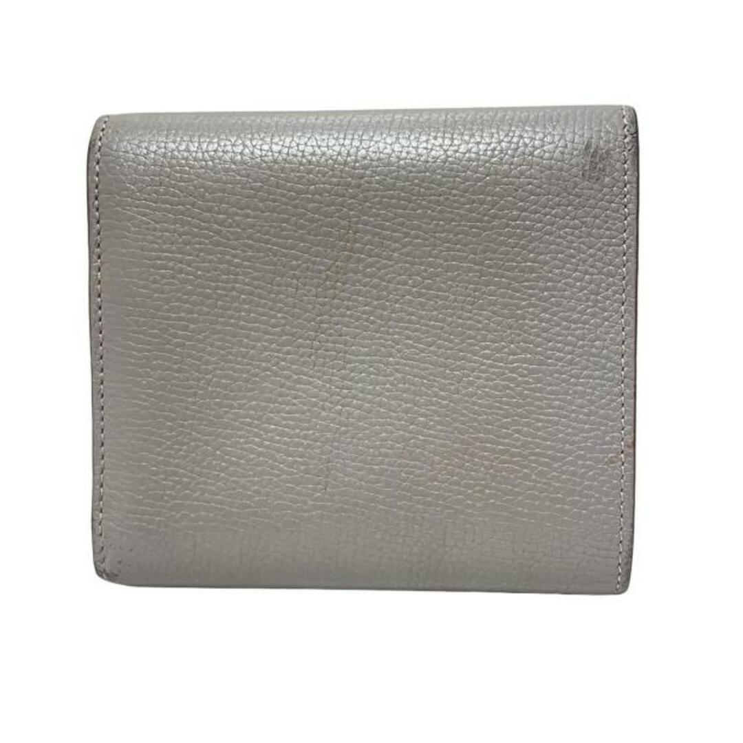 LOEWE(ロエベ) 3つ折り財布 - グレー レザー