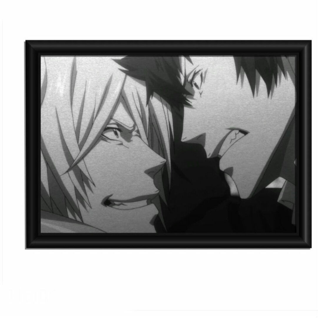 PSYCHO-PASS メタルアート01 槙島聖護＆狡噛慎也