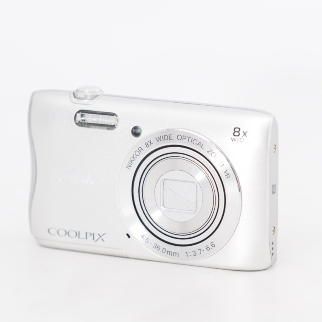 Nikon デジタルカメラ COOLPIX S3700 シルバー 光学8倍ズーム 2005万