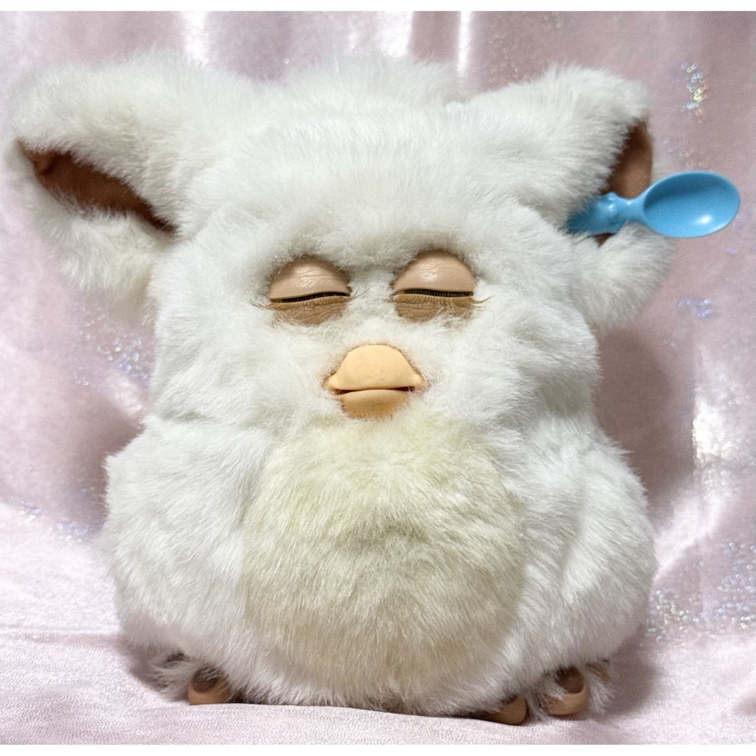 ファービー2 シュガースノー 白×青目① 英語版 動作確認済み 06