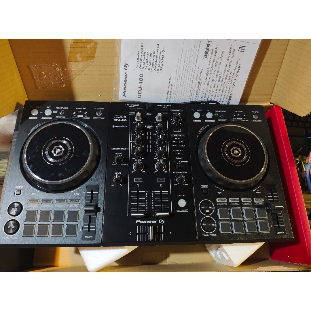 Pioneer DJ DDJ-400 rekordbox パフォーマンスDJコン