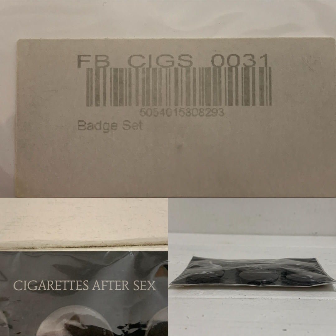 Cigarettes After Sex Album Badge Set 6個 Cigarettes After Sex