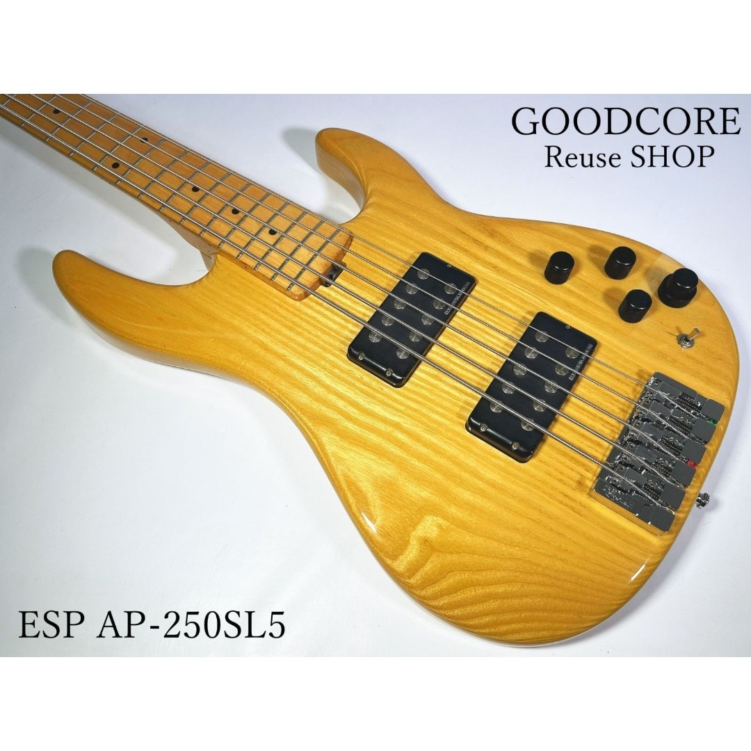 ESP AP-250SL5 5弦 エレキベース アクティブ ナチュラルカラー