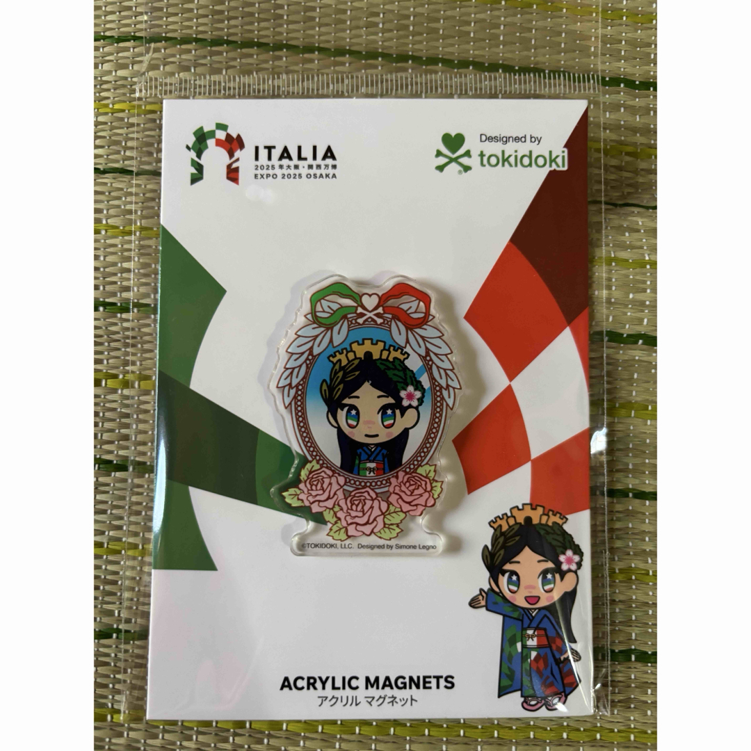 大阪関西万博 イタリアパビリオン イタリア館 イタリアちゃん アクリル