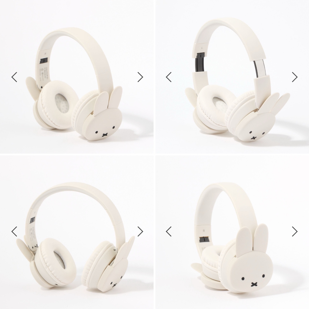 studio CLIP ミッフィー miffy 2WAYワイヤレスヘッドホン studio CLIP