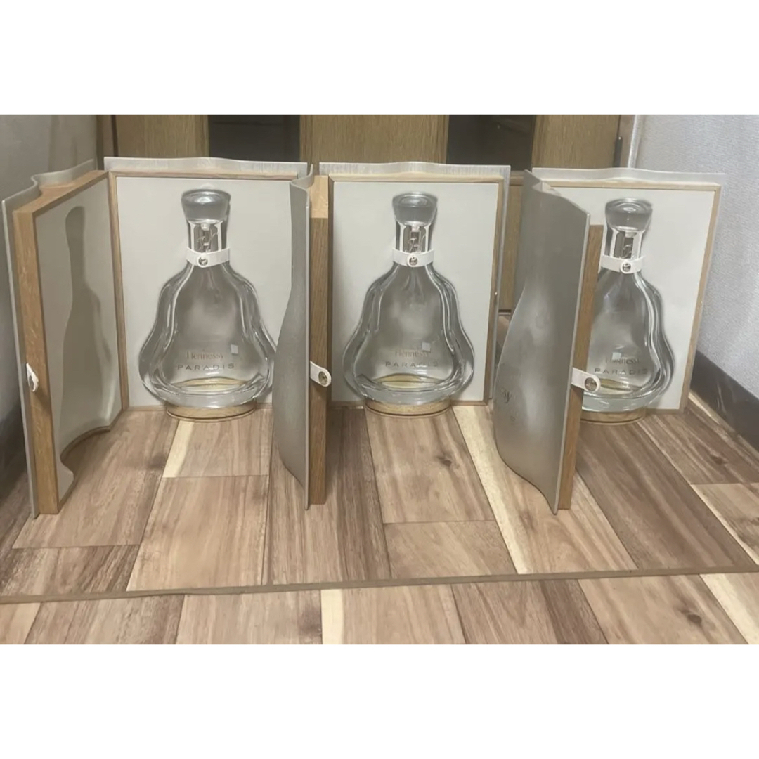 Hennessy Paradis ヘネシー パラディ空瓶（3本）箱付