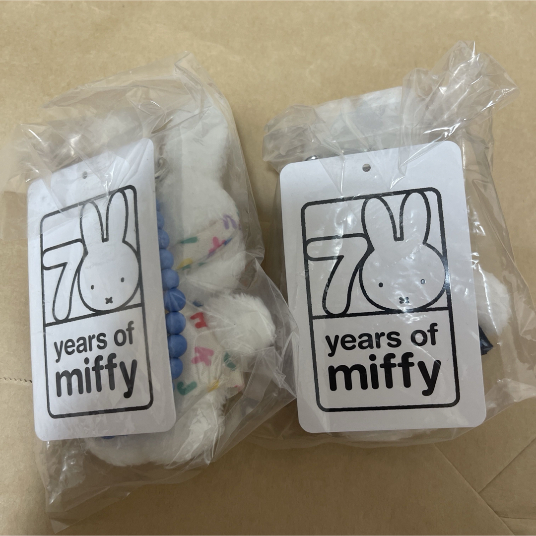 原宿限定 ミッフィー &ミーア バッグチャーム マスコット2個セット miffy