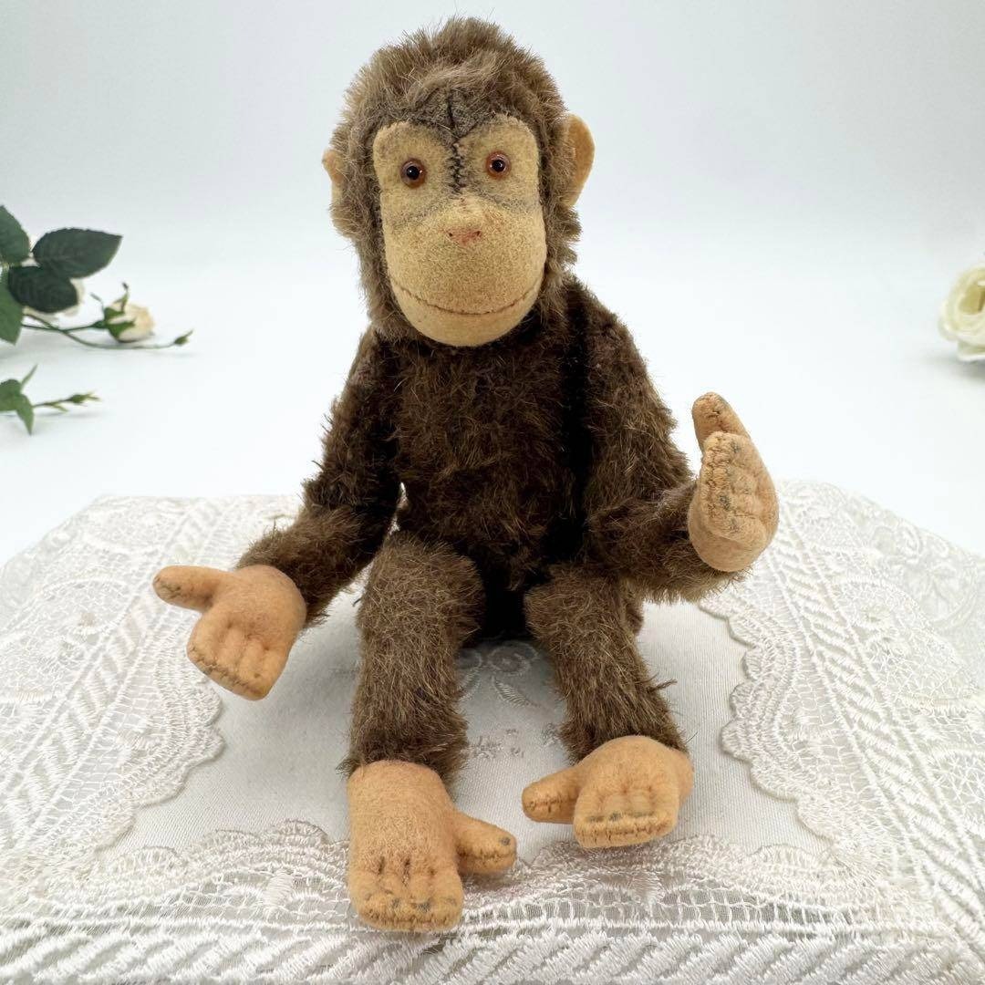 シュタイフ☆Jocko Chimpanzee 15cm☆チンパンジーのジョコ/猿